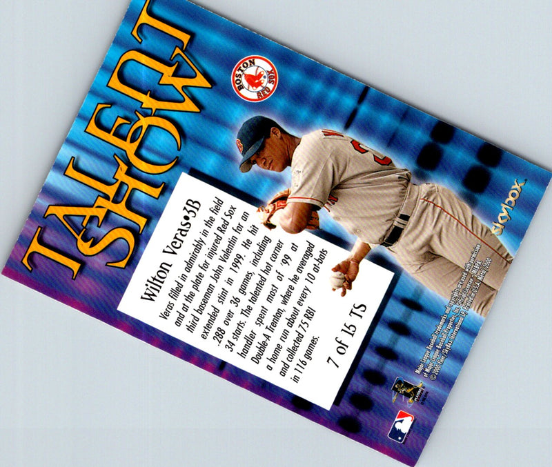 2000 SkyBox Wilton Veras/Chris Haas