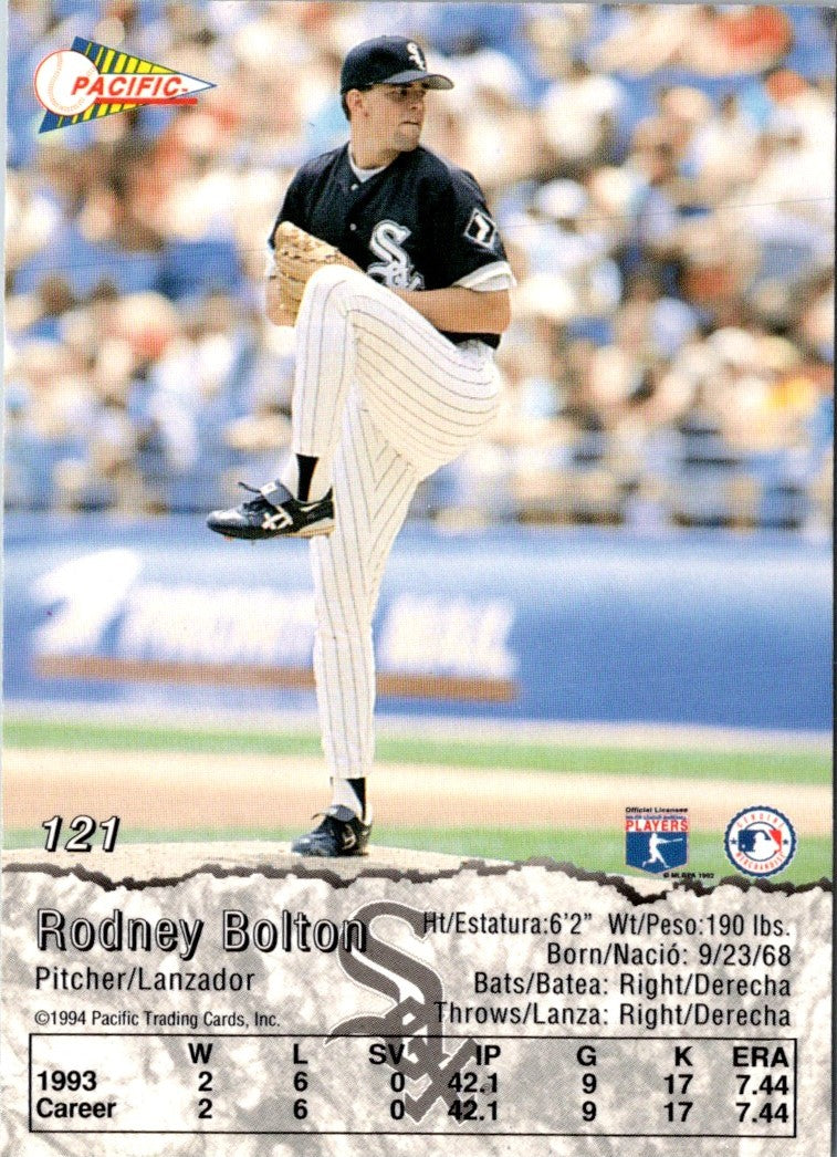 1994 Pacific Crown Collection Rodney Bolton