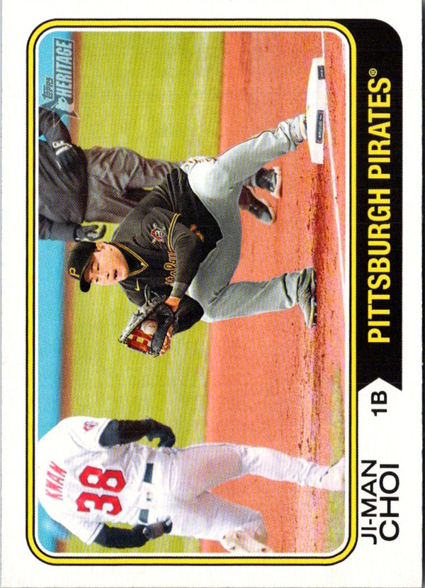 2023 Topps Heritage Ji-Man Choi #395