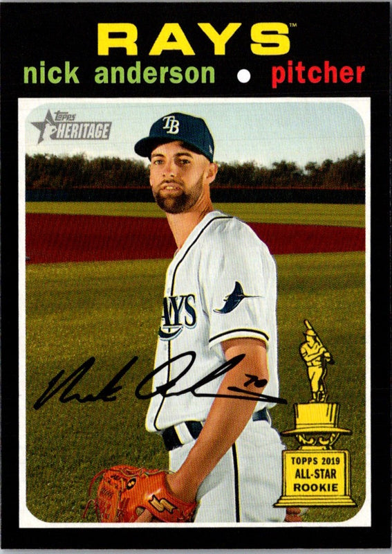 2020 Topps Heritage Nick Anderson #316