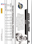 2010 Donruss Production Line Deron Williams