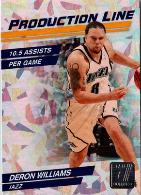 2010 Donruss Production Line Deron Williams #43