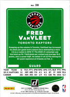 2021 Donruss Holo Red and Gold Laser Fred VanVleet #38