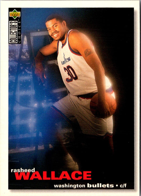 1995 Collector's Choice II Rasheed Wallace #109