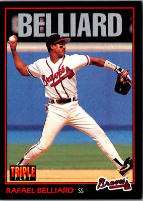 1993 Triple Play Rafael Belliard #15