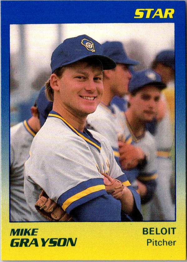 1989 Star Beloit Brewers I Mike Grayson #7