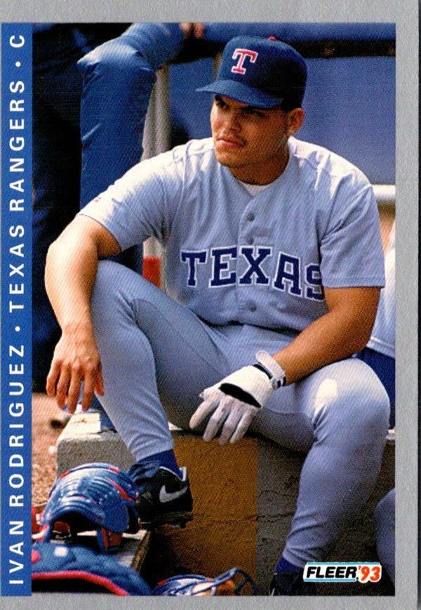 1993 Fleer Ivan Rodriguez #327