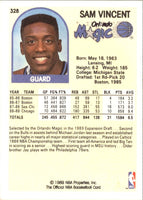 1989 Hoops Sam Vincent #328