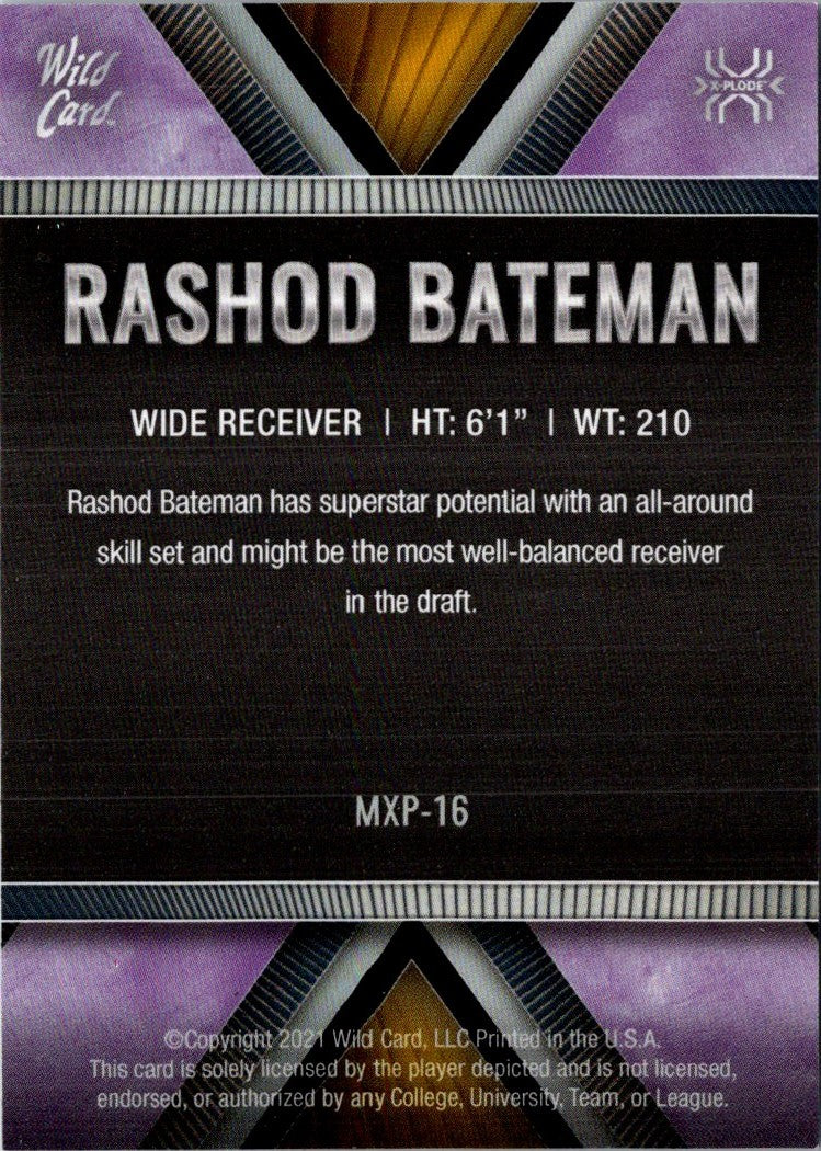 2022 Panini Rashod Bateman