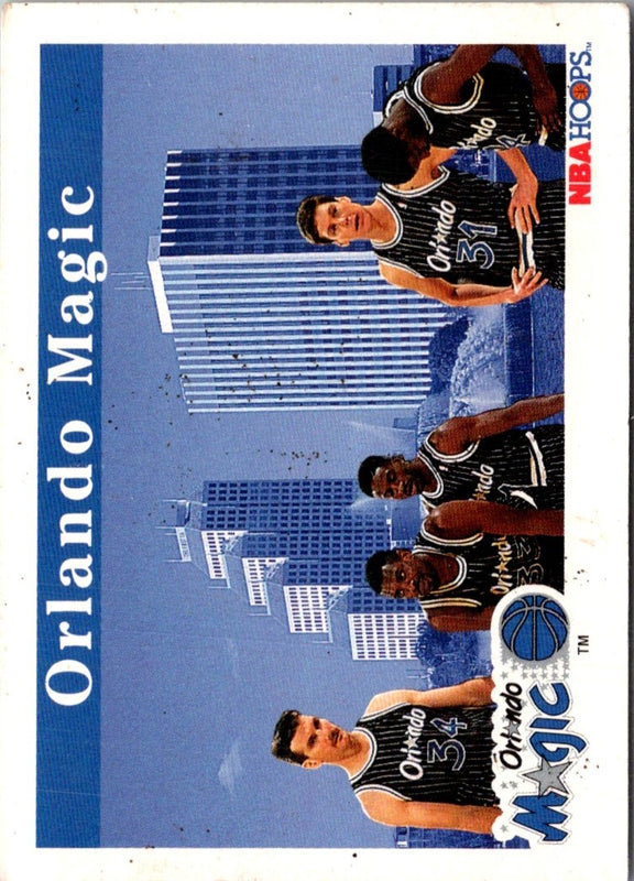 1992 Hoops Orlando Magic #284