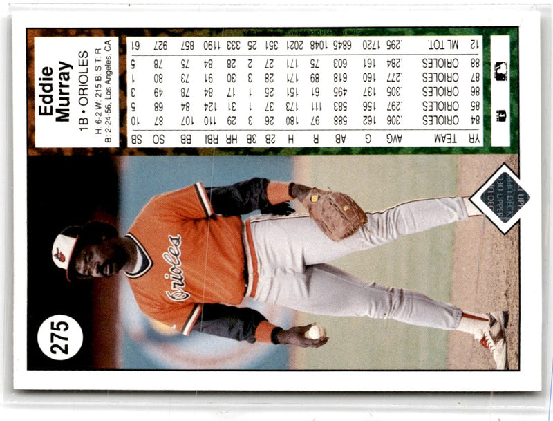 1989 Upper Deck Eddie Murray