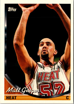 1993 Topps Matt Geiger #305