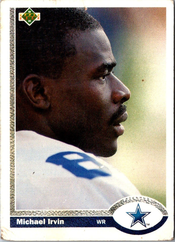 1991 Upper Deck Michael Irvin #107