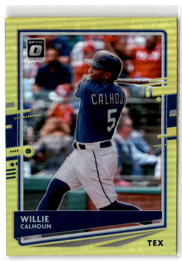 2020 Donruss Optic Willie Calhoun #152