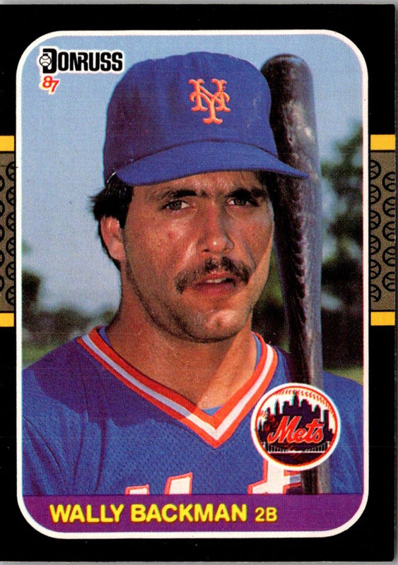 1987 Donruss Wally Backman #316