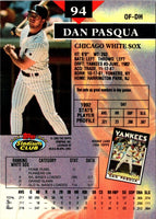 1993 Stadium Club Members Only Dan Pasqua #94
