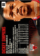 1999 SkyBox Dominion Dickey Simpkins