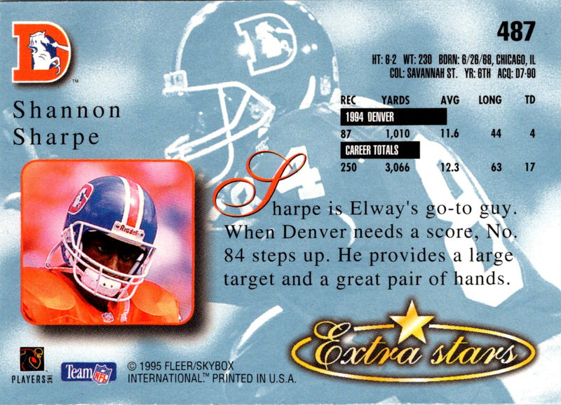 1995 Ultra Shannon Sharpe