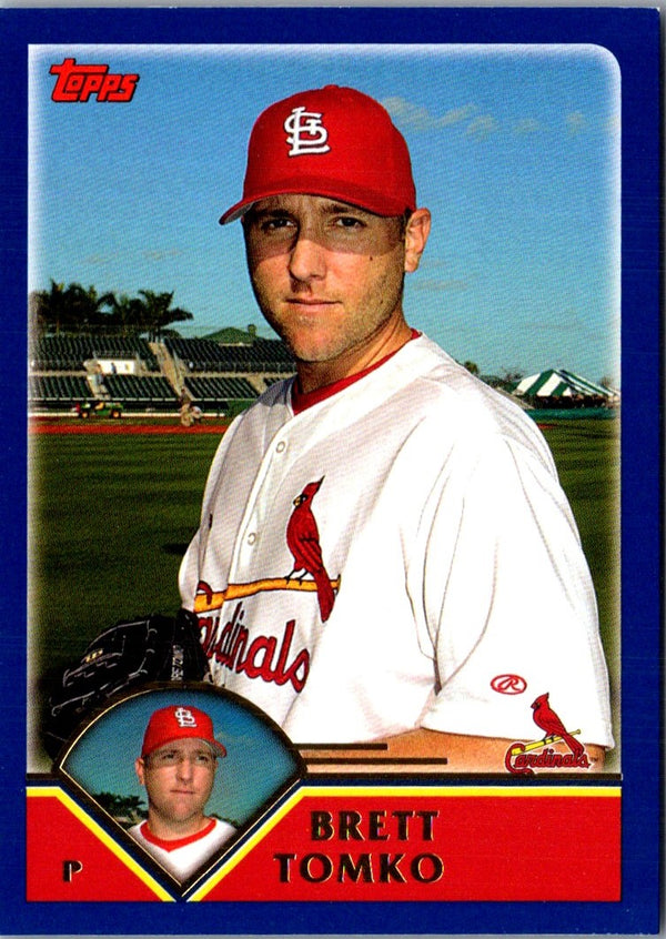 2003 Topps Home Team Advantage Brett Tomko #469