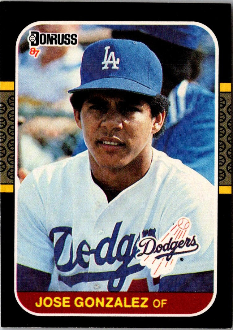 1987 Donruss Jose Gonzalez