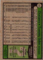 1979 Topps Tommy John #255