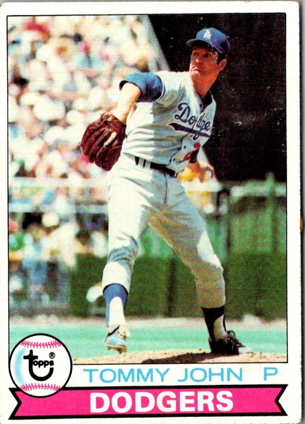 1979 Topps Tommy John #255