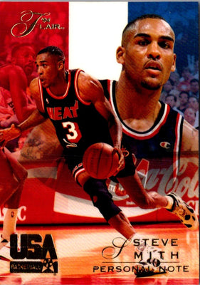 1994 Flair USA Steve Smith #95