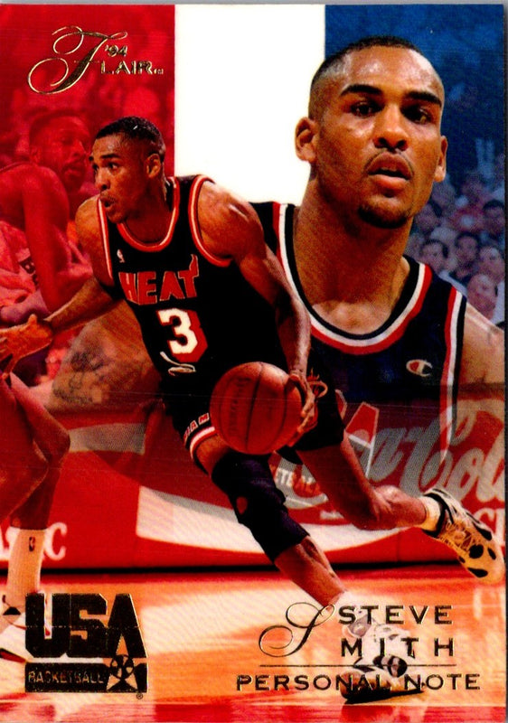 1994 Flair USA Steve Smith #95