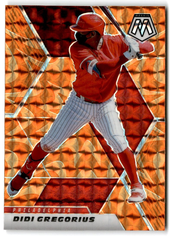 2021 Panini Mosaic Reactive Orange Didi Gregorius #116