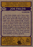1979 Topps Joe Fields