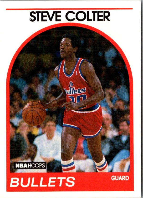 1989 Hoops Steve Colter #214 Rookie