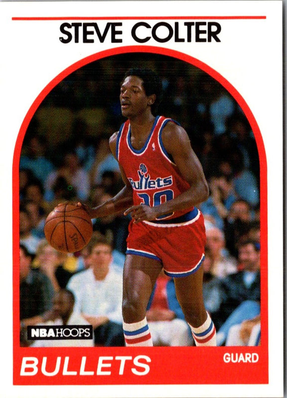 1989 Hoops Steve Colter #214 Rookie