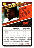 1993 Topps Derrick Fenner #438
