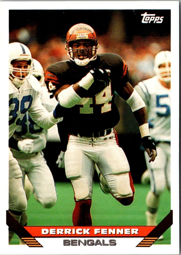 1993 Topps Derrick Fenner #438