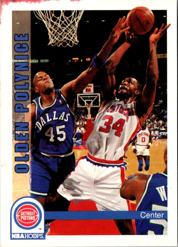 1992 Hoops Olden Polynice #383