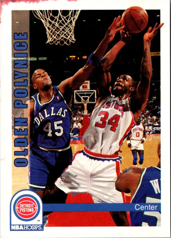 1992 Hoops Olden Polynice #383