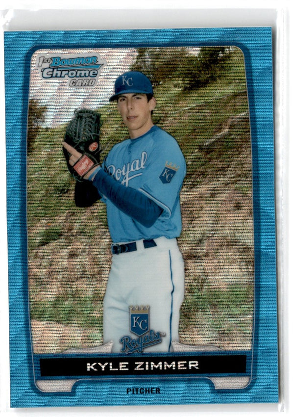 2012 Bowman Draft Picks & Prospects Chrome Kyle Zimmer #BDPP10