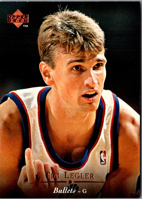 1995 Upper Deck Tim Legler #290
