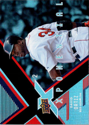 2008 Upper Deck X Xponential 2 David Ortiz #X2-DO
