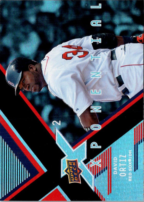 2008 Upper Deck X Xponential 2 David Ortiz #X2-DO