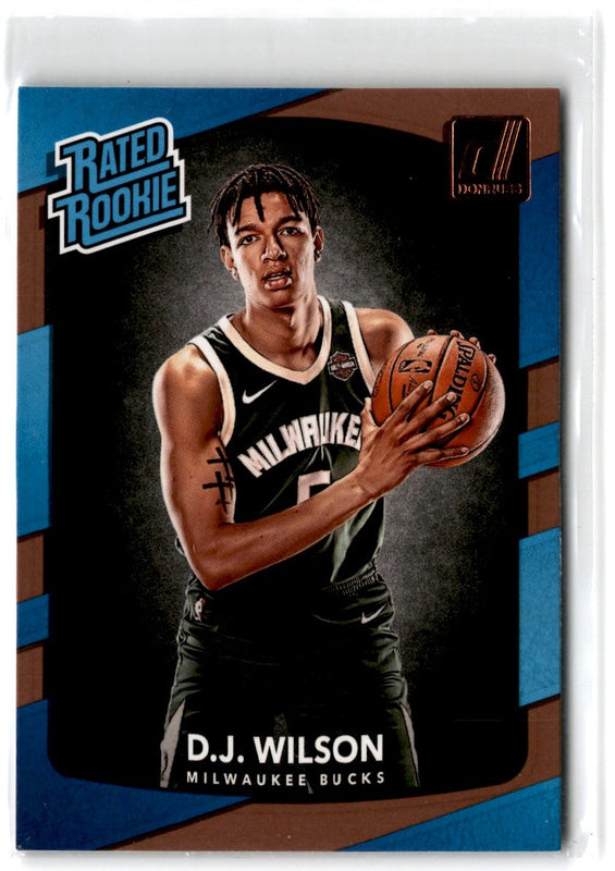 2017 Donruss Optic Rated Rookie Shock D.J. Wilson #184