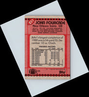 1990 Topps John Fourcade #231