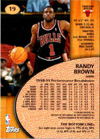 1999 Stadium Club Randy Brown #19