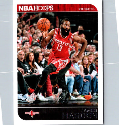2014 Hoops Red Back James Harden #182