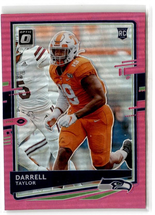 2020 Donruss Optic Pink Darrell Taylor #136