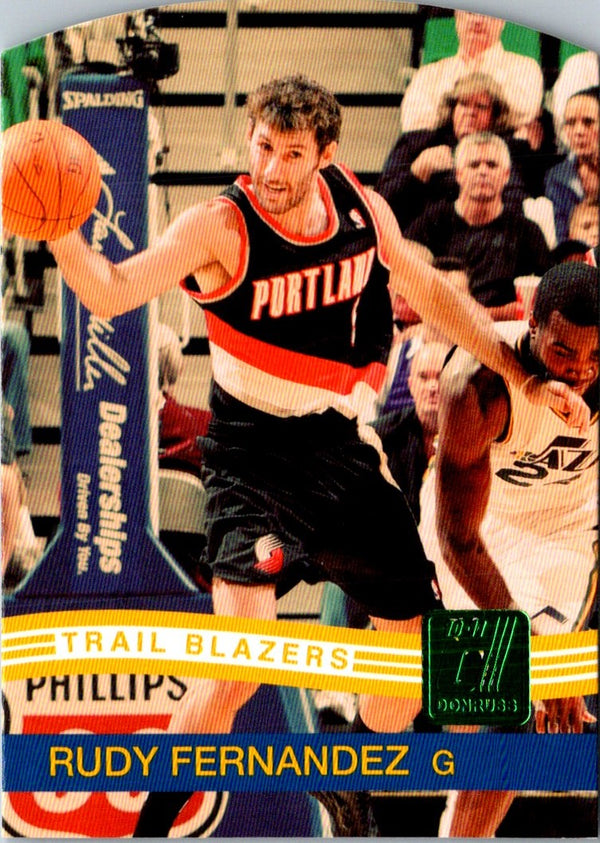 2010 Donruss Rudy Fernandez #129