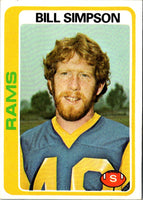 1978 Topps Bill Simpson #209