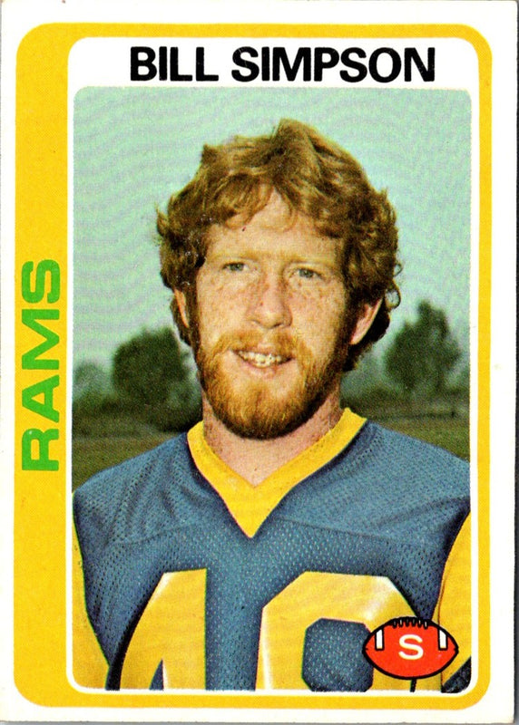 1978 Topps Bill Simpson #209