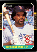 1987 Donruss Dave Henderson