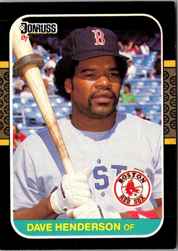 1987 Donruss Dave Henderson #622